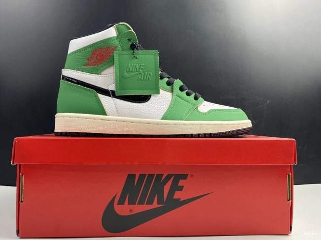 Bmlin Shoes Green 1 Retro Air Jordan DB4612-300 Lucky High 0811